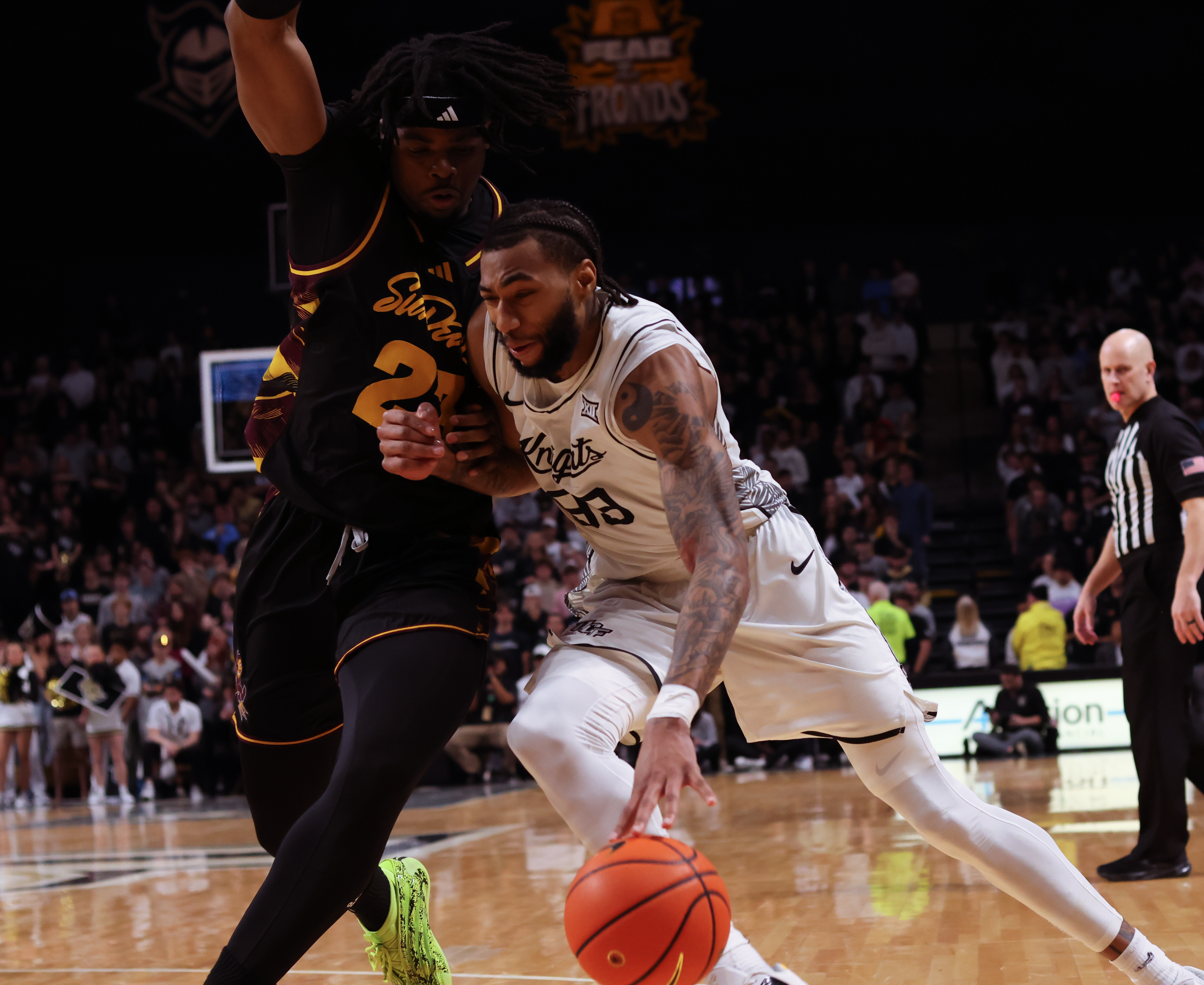 A second-half comeback secures UCF victory over Arizona State, 79-76