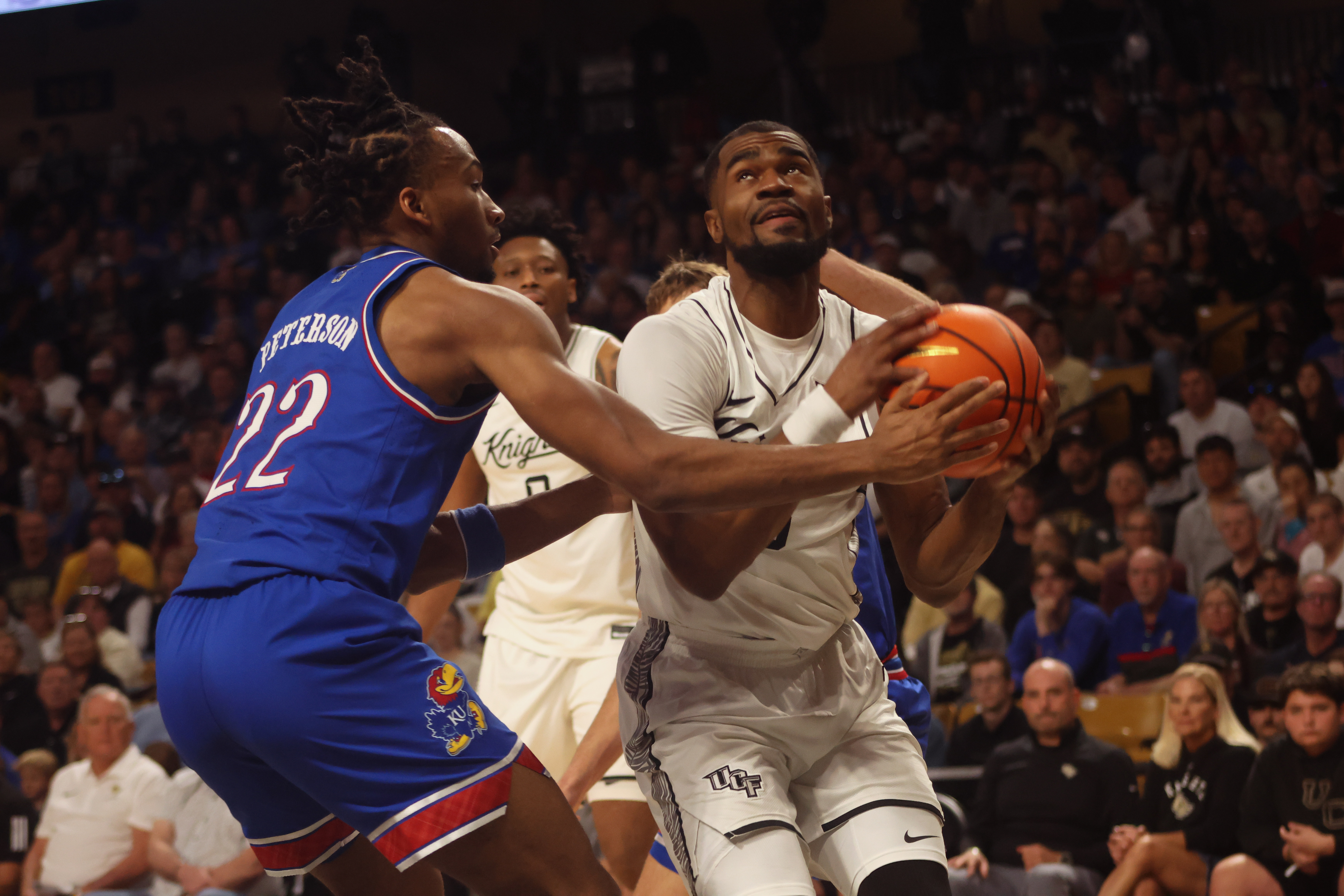Recap: UCF Basketball delivers upset win over Kansas Jayhawks, 81-75
